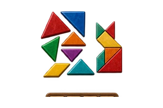 Astral Tangram 3D game world