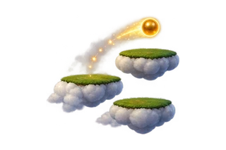 Cloud Climber 3D game world
