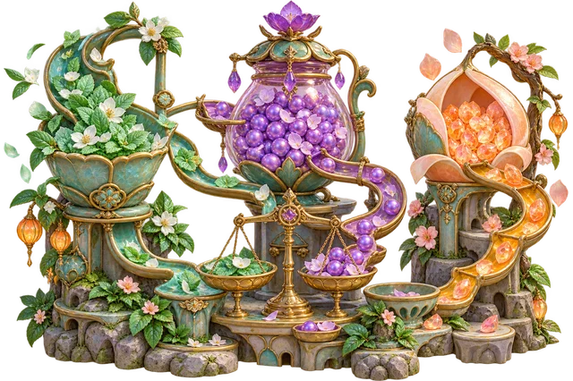 Clover Exchange sculpted game world