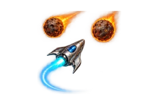 Comet Dodge 3D game world