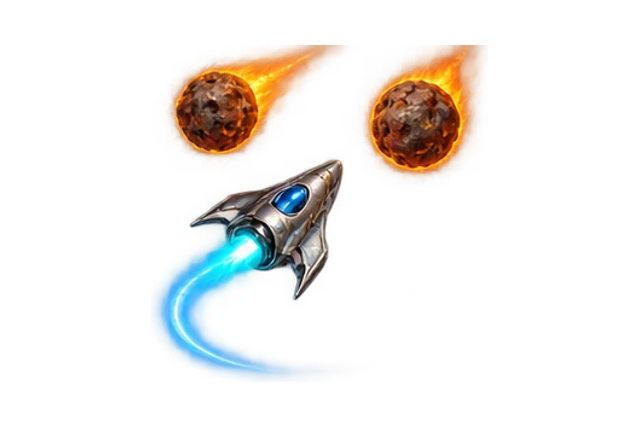 Comet Dodge sculpted game world