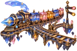 Comet Shunting 3D game world
