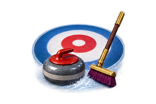 Crystal Curling sculpted game world