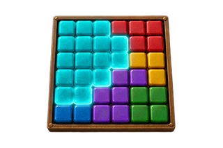 Gem Flood 3D game world
