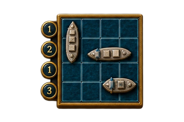 Hidden Fleet sculpted game world