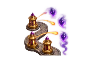 Lantern Towers 3D game world