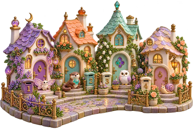 Logic Letterbox sculpted game world
