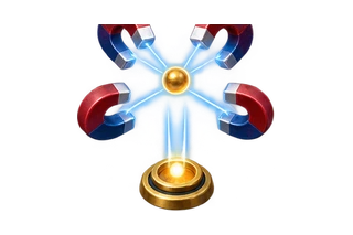 Magnet Orbit Lab 3D game world