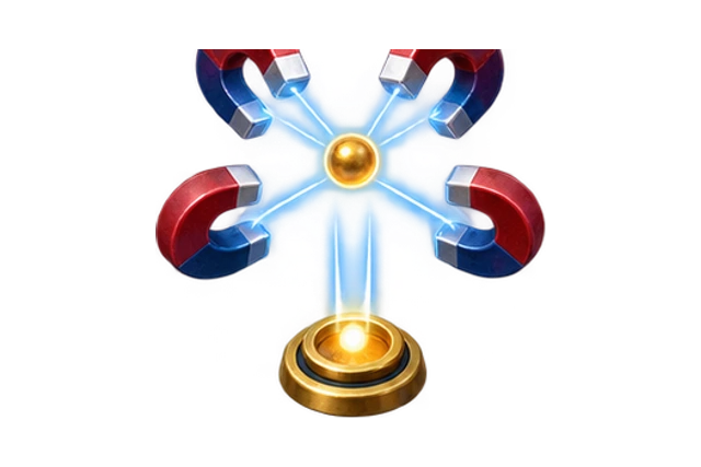 Magnet Orbit Lab sculpted game world