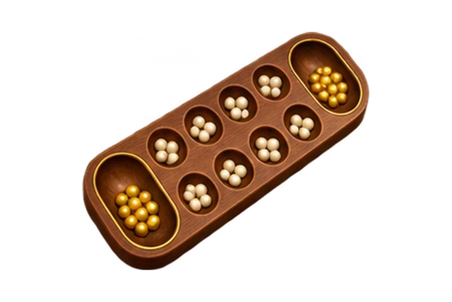 Mancala Moons sculpted game world