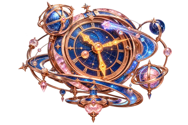 Meridian Clock sculpted game world