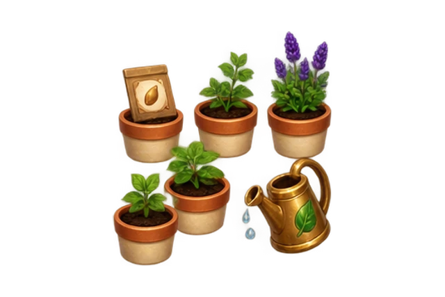 Midnight Garden sculpted game world