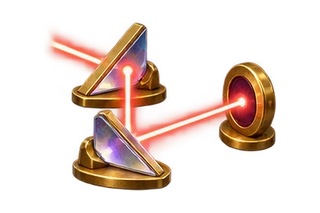 Mirror Laser Lab 3D game world