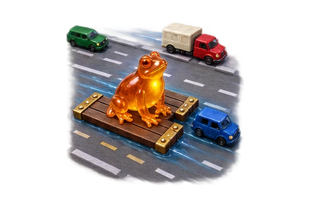 Moon Crossing sculpted game world