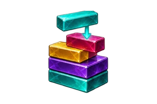 Pendulum Stack 3D game world