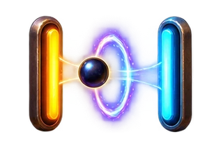 Portal Paddle 3D game world