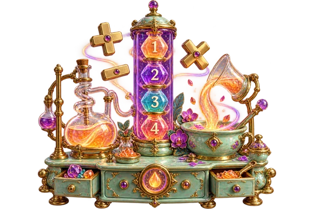 Potion Registry sculpted game world