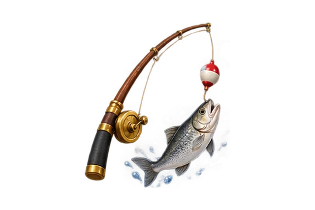 Quiet Fishing sculpted game world