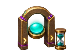 Reaction Gate 3D game world
