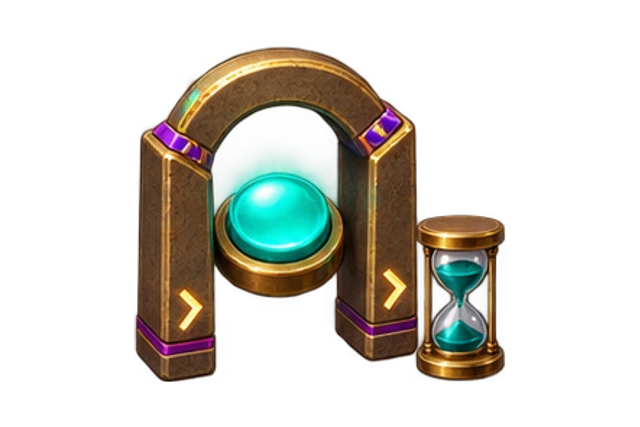 Reaction Gate sculpted game world