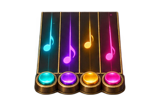 Rhythm Runes sculpted game world