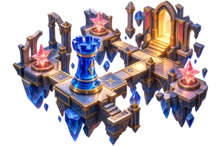 Rook Reliquary 3D game world