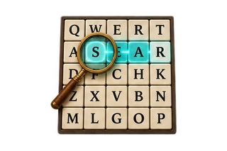 Rune Word Hunt 3D game world
