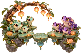 Secret Orchard 3D game world
