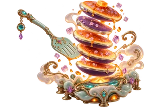 Silver Pancakes 3D game world