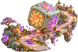 Six Faces of Dawn 3D game world