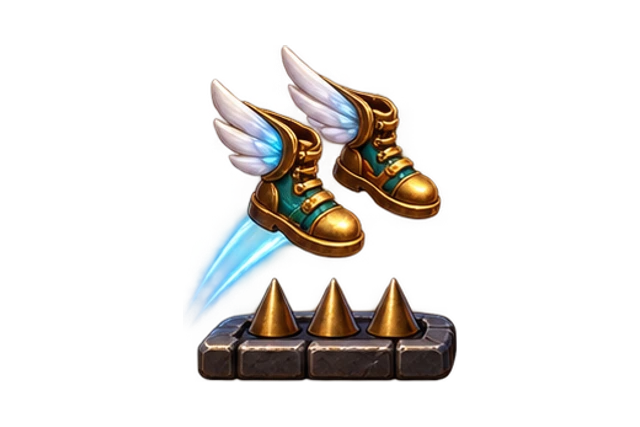 Skyborne Runner sculpted game world
