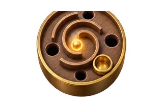 Tilt Lantern Maze 3D game world
