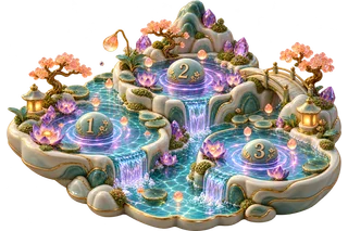 Velvet Ripples 3D game world