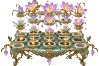 Whisper Cells 3D game world