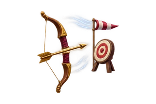 Windbow Range 3D game world